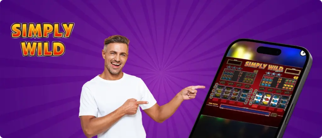 Simply Wild gokkast op mobiel apparaat